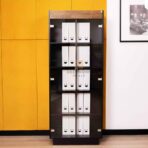 compact showcase for modern interiors