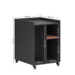 Mobilna szafka pod drukarkę biurową