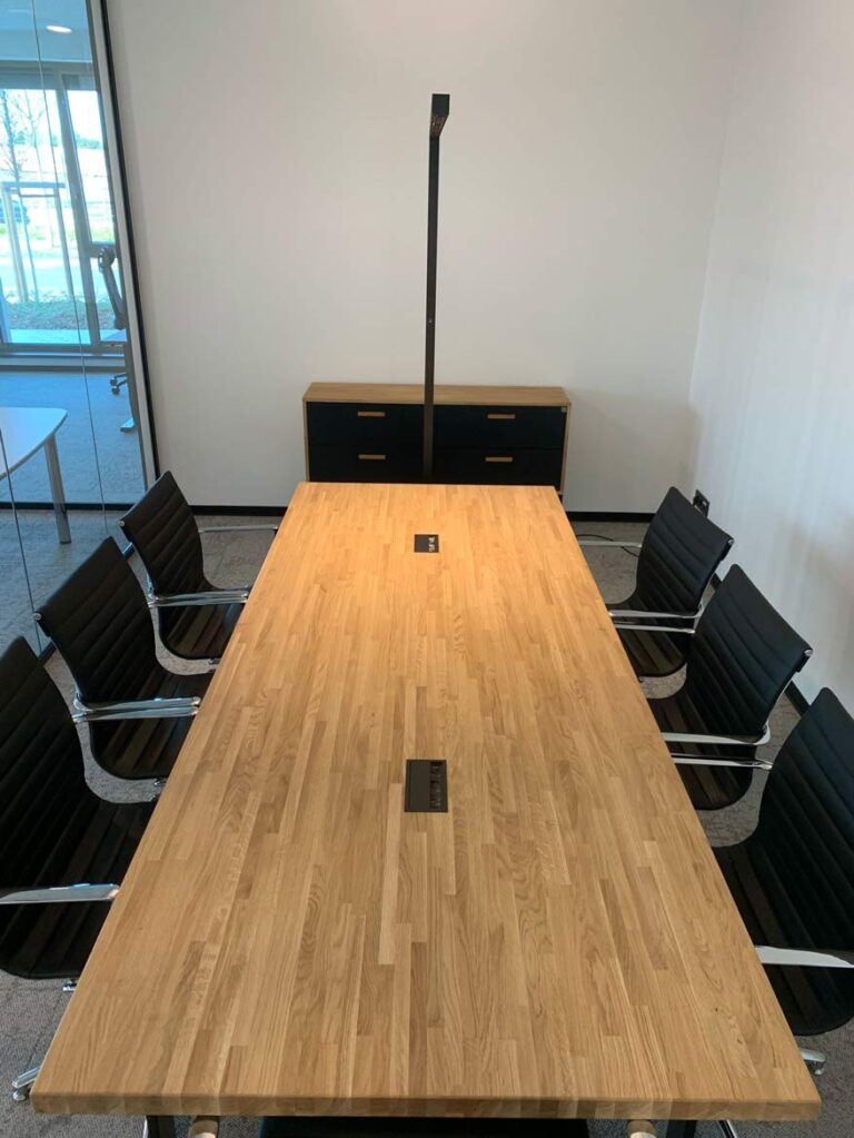 modern meeting room table