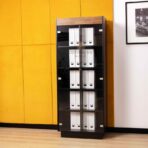 glass showcase for archives