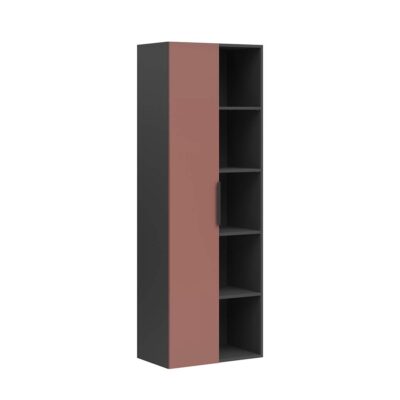 semi-open bookcase
