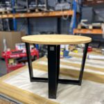coffee table with wood
