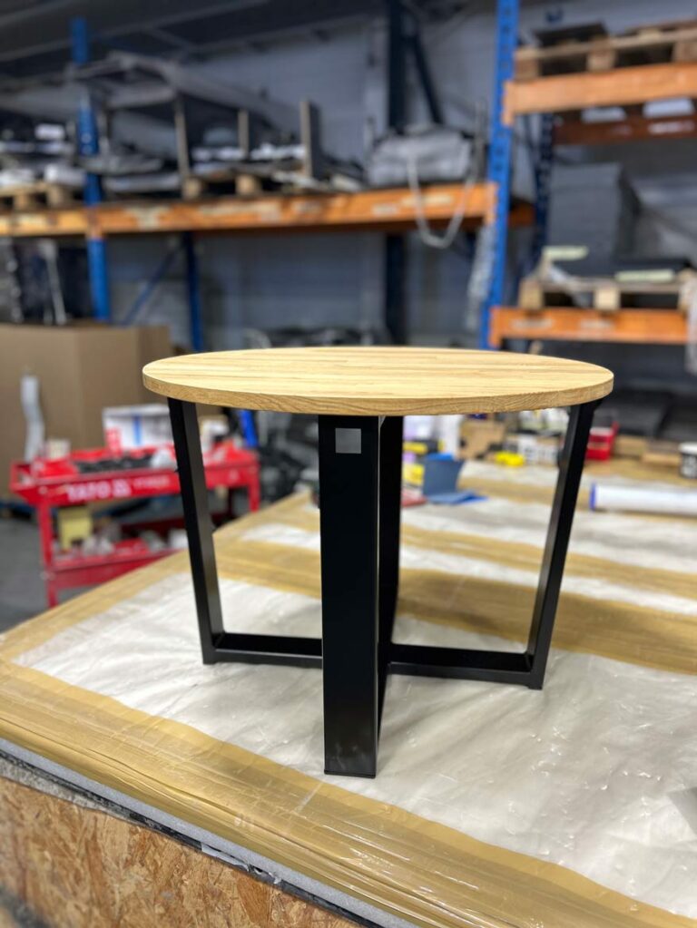 coffee table with wood