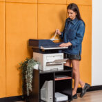 szafka pod drukarkę z kółkami