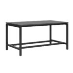 High table for teamwork, coworking type high desk