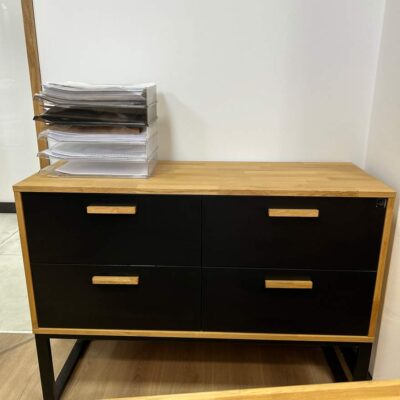 Chest of drawers 4 drawers 110 cm wide