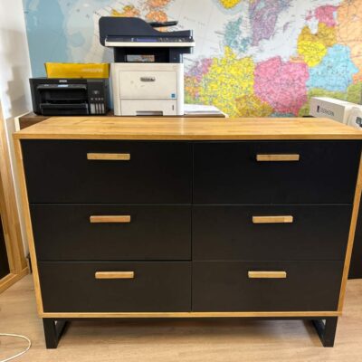 Office dresser with drawers, 120 cm