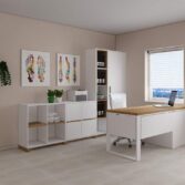 white physiotherapy furniture