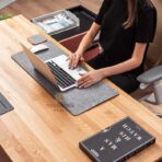 corporate desk for ergonomic work