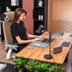 ergonomic corporate desk for the company