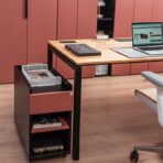 functional corporate desk for office work