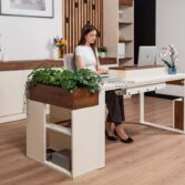 classic desk for corporate space