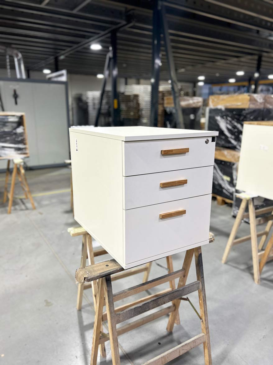 office pedestal with lock