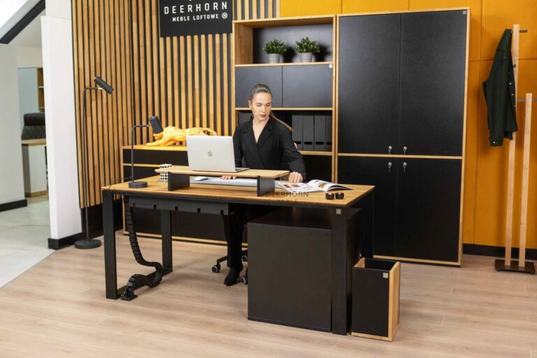 office furniture black for modern office