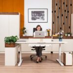 office furniture with adjustable desk