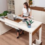 minimalist work desk