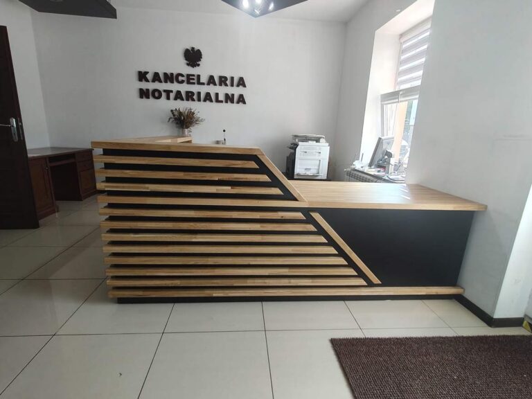 Modern furniture for the law office in Turek