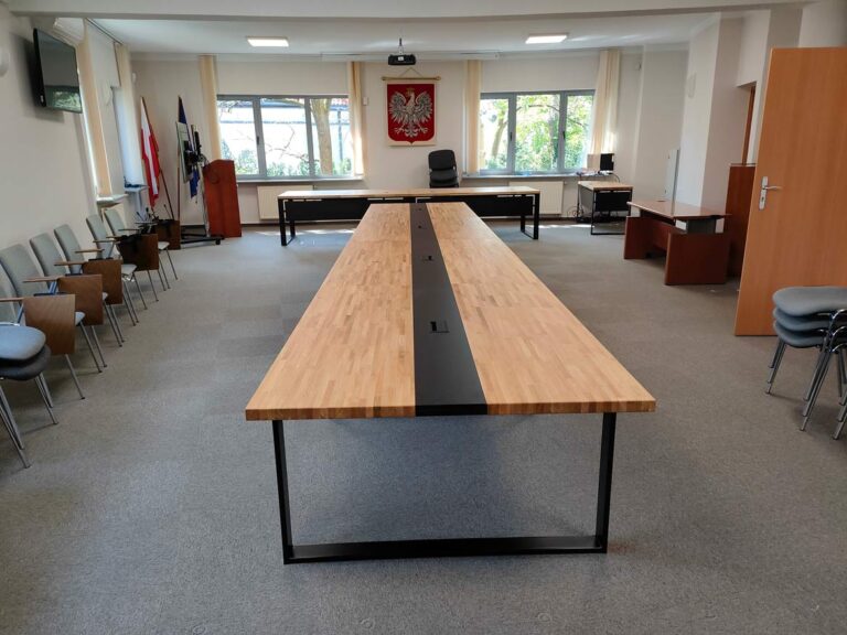 Furniture for the meeting room at the City Hall in Warsaw