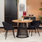 table with an openwork base