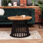 coffee table with wooden top