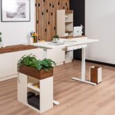 comfortable desk for office work