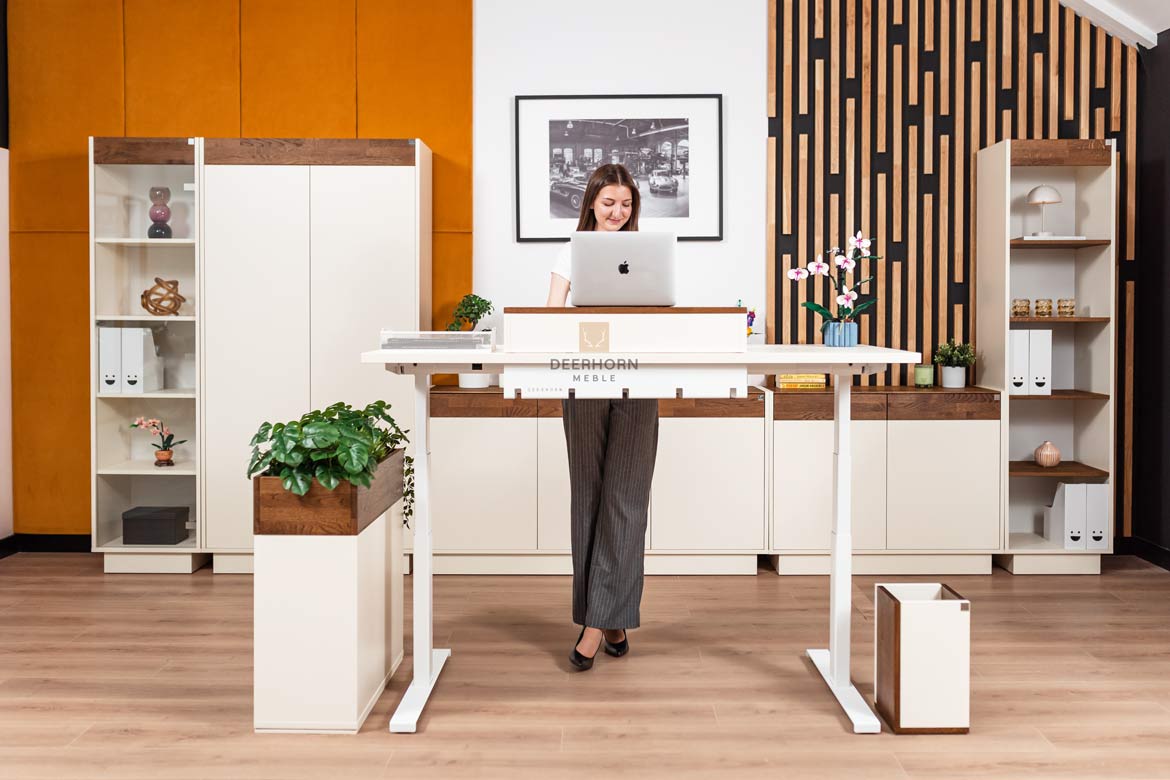 office set with premium desk