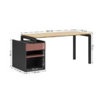 biurko do pracy z komputerem