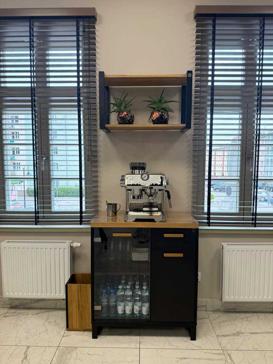 cabinet for coffee maker