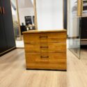 wooden pedestal with drawers