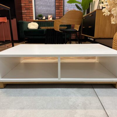 Coffee table for living room, white