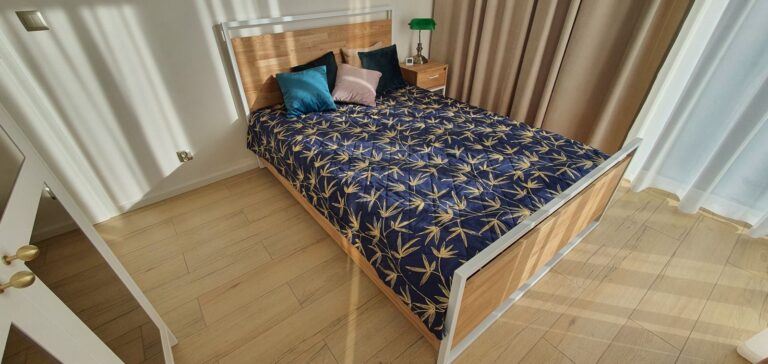 Very solid, modern bed with delivery to Krakow
