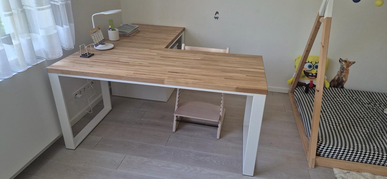 Białe biurko narożne Tomaszów Mazowiecki