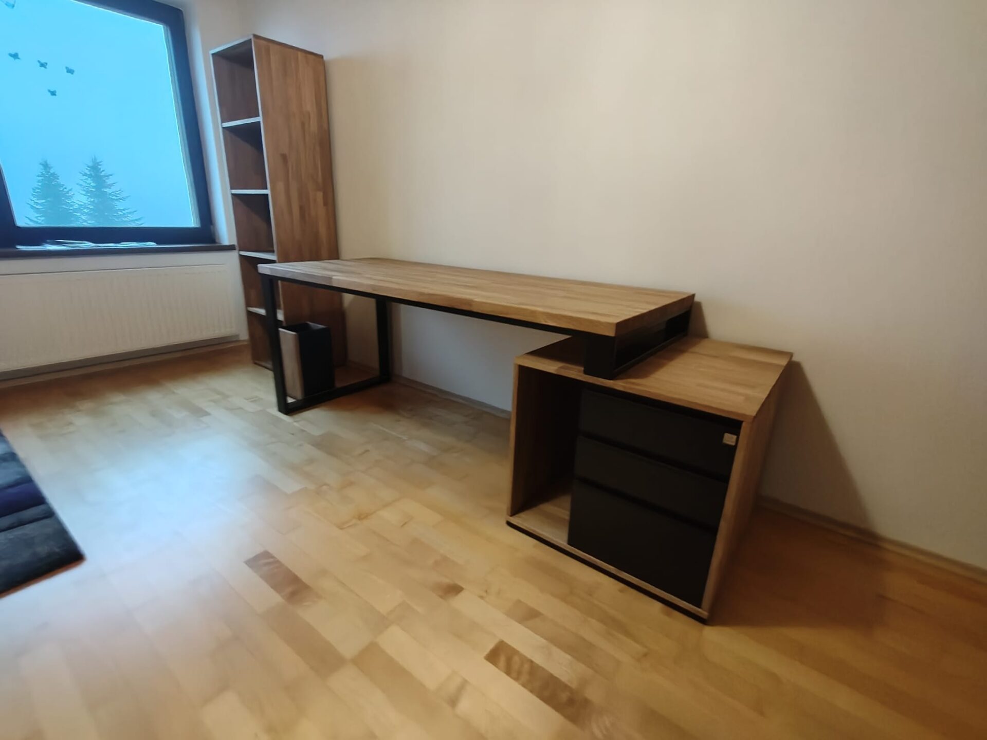 biurko loft meble biurowe kravare
