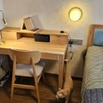 Wooden desk for bedroom in Wroclaw