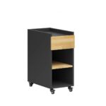 Pedestal, desk cabinet on wheels