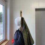 Sturdy clothes rack for company backroom