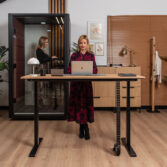 sit-to-stand desk