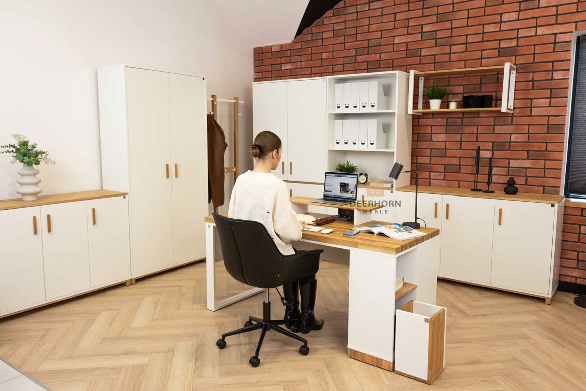 biurko skandynawskie do biura domowego