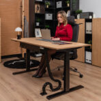 height-adjustable desk