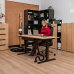 Adjustable desk for modern home office