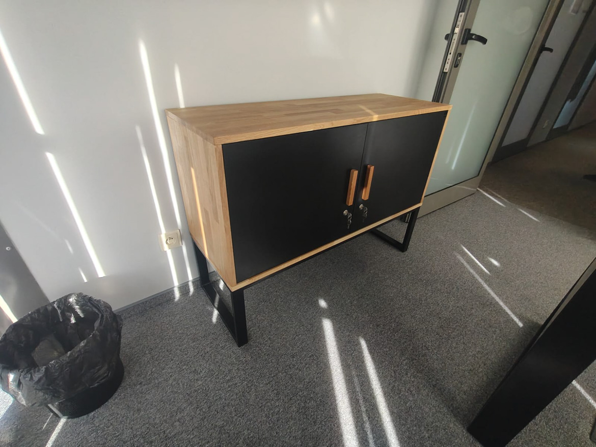 Office dresser for a legal and financial services company in Wroclaw, Poland