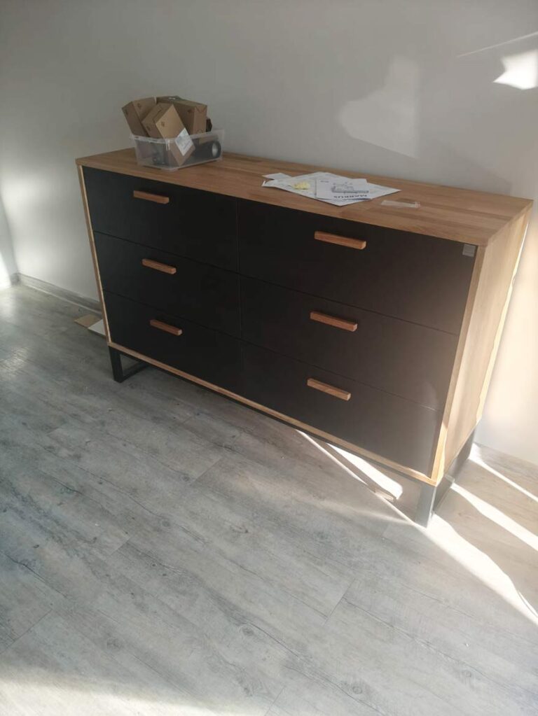 Office dresser with drawers for Mr. Marcin from Olsztyn