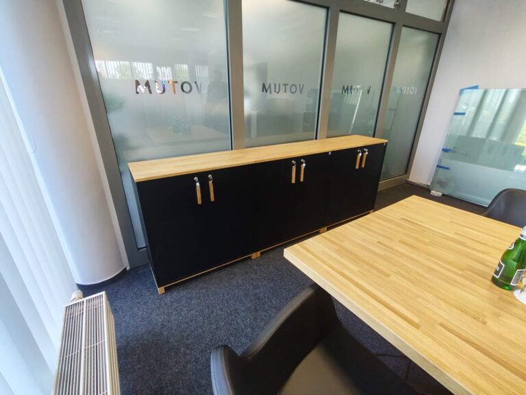 Office commodes for Votum company in Wroclaw