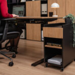 pedestal with one drawer for small spaces