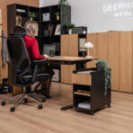 elevating desk for remote work