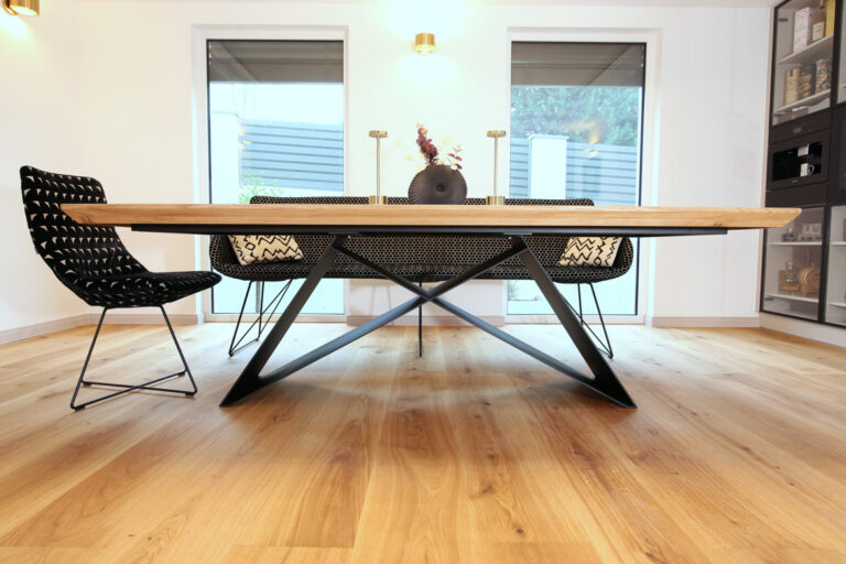 dining room table for a customer from Germany