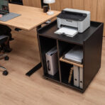 premium set with lift-up desk and wide pedestal