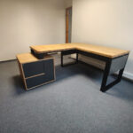 Biurka narożne dla Biura Rachunkowego Podgórscy sp. z o.o. w Żurominie