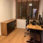 Biurko regulowane do biura firmy IT w Tychach