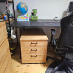 Wooden office pedestal for Mrs. Emilia from Poznan